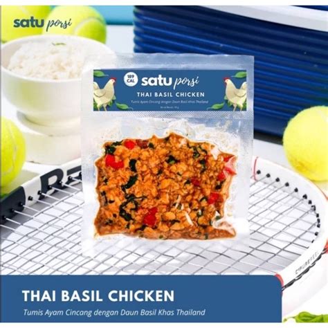 Jual Frozen Food Satu Porsi Thai Basil Chicken Shopee Indonesia