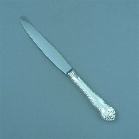 Birks Gadroon Sterling Dinner Knife Jh Tee Antiques