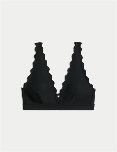 Neoprene Scallop Bikini Set M S