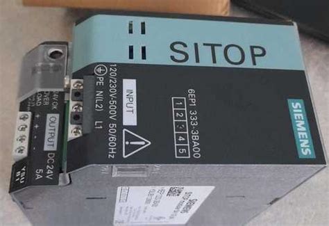 Блок питания 24в siemens sitop modular 5a 1/2 ph | Festima.Ru ...
