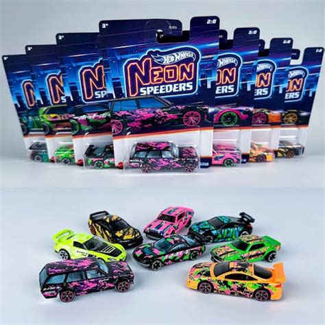 Jual Hot Wheels Neon Speeders Series Mitsubishi Eclipse Honda S Shopee Indonesia