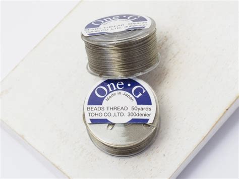 Toho One-G Thread Light Khaki 300 den – 50 yard / 45 m