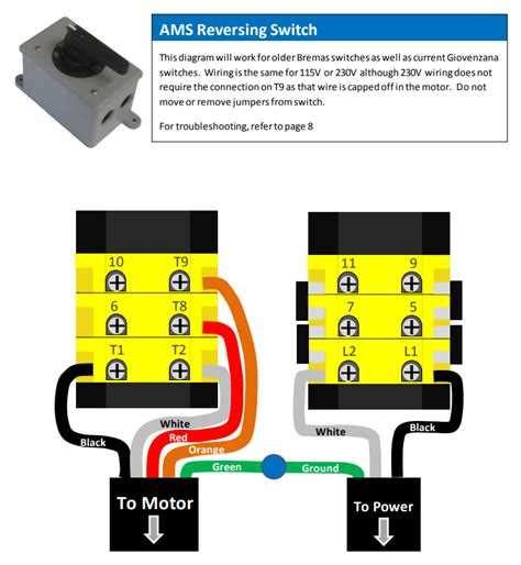 Wiring diagram for Bremas drum switch