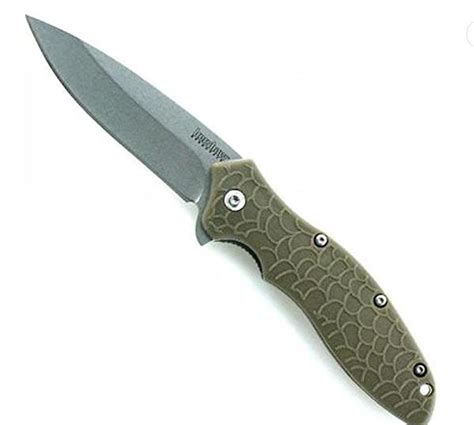 Kershaw Oso Sweet Knife - Olive Drab / Stonewash - Dance's Sporting Goods