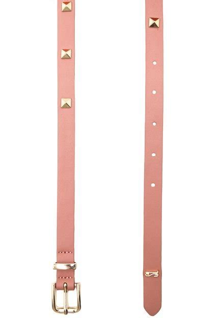 Cinto Santa Lolla Tachas Nude Compre Agora Dafiti Brasil