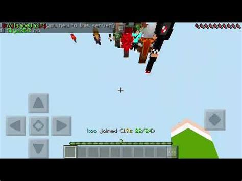 Lets Play Server Minecraft Pe Brokenlens Hidenseek Youtube