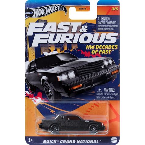 Mattel Hot Wheels Fast And Furious Buick Grand National HNR88 HRW43 Toys Shop Gr