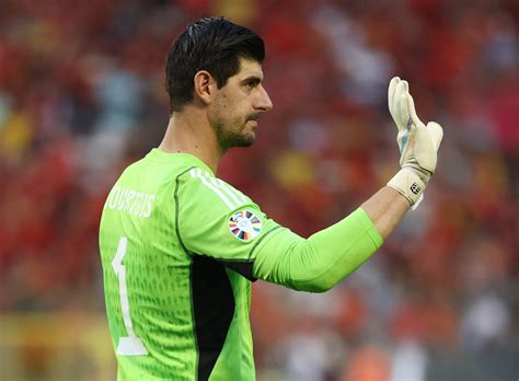 Goalkeeper Courtois will not play for Belgium under Tedesco's ...