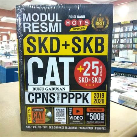 Jual BUKU MODUL RESMI SKD SKB CAT CPNS UPDATE PPPK 2019 2020 Ns Di