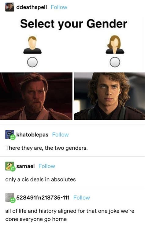 The Revenge Of The Cis Rprequelmemes