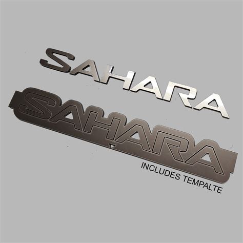 Jl Jeep Sahara Fender Emblems Pair Gladius Offroad