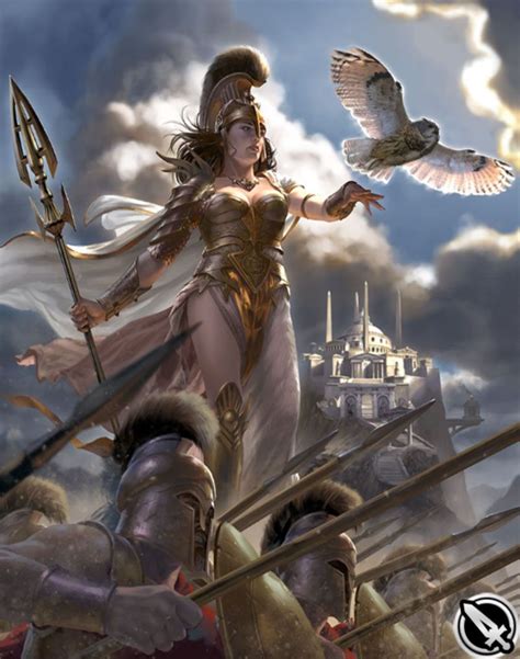 Greek Mythology Art Athena