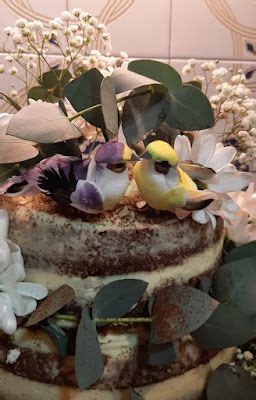 COCINA CON GABRIEL TARTA NUDE TIRAMISU BODA Plants Cake Garden
