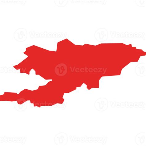 Map Kyrgyzstan Clipart Png 24682259 Png