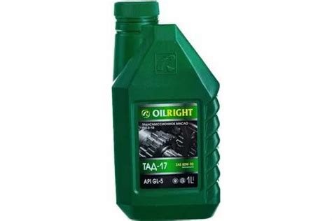 Масло трансмиссионное минеральное OIL RIGHT ТЭП-15 Нигрол SAE 90, API ...