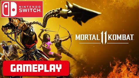 Mortal Kombat Gameplay Nintendo Switch Fhd P Youtube