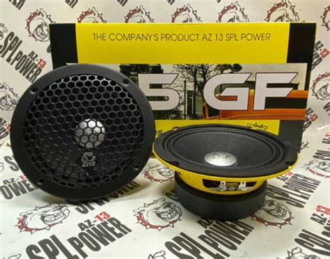 Автомобильные динамики: Акустика AZ 13 SPL POWER DD 6.5 GF