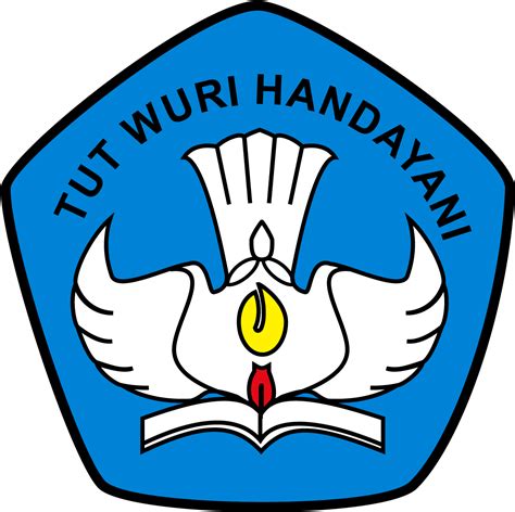 detail lambang pendidikan tut wuri handayani koleksi nomer