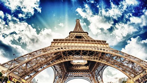 Fondos De Pantalla Francia Par S Torre Eiffel Vista Desde Abajo