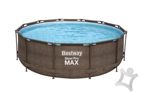 Baz N Bestway Steel Pro Max Rattan X Cm Baz Ny Preskoly Sk