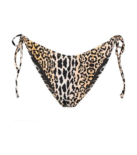 Reina Olga Penny Leopard Print Bikini Bottoms Reina Olga