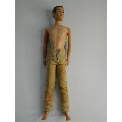 Vintage Painted Hair Ken Doll Brunette 1962 Boyfriend Original Box Japan Import Etsy