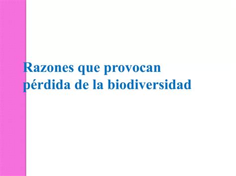 La Biodiversidad Ppt