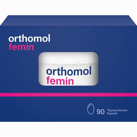 Orthomol Femin Kapseln 180 Stück ab 65 74 Preisvergleich