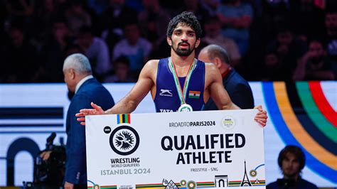 Paris 2024 Olympics wrestling: Aman Sehrawat obtains quota for India ...