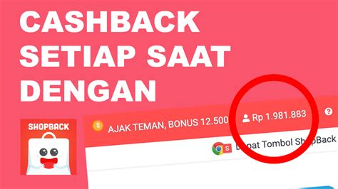 Aktivasi Shopback Untuk Mendapatkan Cashback Belanja Vacation By