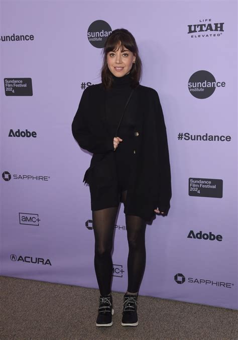 Aubrey Plaza At My Old Ass Premiere In Park City CelebMafia