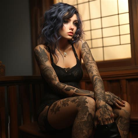 Premium Ai Image Photo Portrait Of Cute Smiling Pretty Girl With Brunette Short Hair Wearing