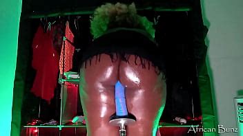 Perfect Chocolate Booty Riding 10 Inch Dildo Fuck Machine XVIDEOS