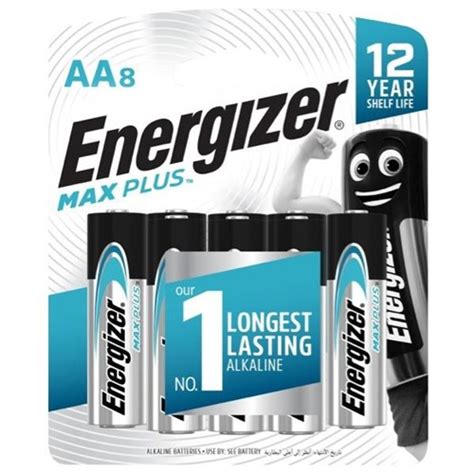 Energizer Max Plus Alkaline Aaa Battery Pack Office Spot Ashburton