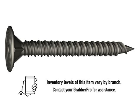 Grabber 8 X 1 1 4 In Phillips Drive Wafer Head Hi Lo Thread Screws