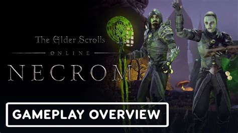 The Elder Scrolls Online Necrom Arcanist Class Overview Xbox