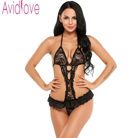 Aliexpress Buy Avidlove Women Sexy One Piece Lingerie Sexy Hot Erotic Body Suit