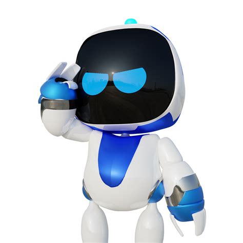 Astro Bot Saluting Blender By Shortshaker On Deviantart