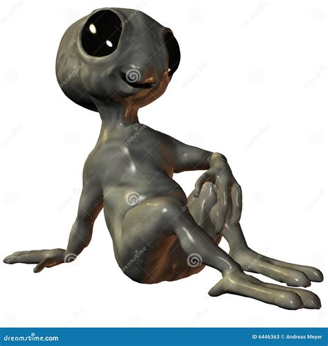 Baby Alien Stock Illustration Illustration Of Extraterrestrial 6446363