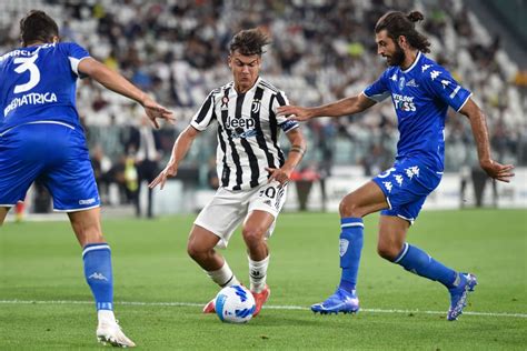 Juventus Empoli 1 0 Risultato Finale Serie A 2020 2021 Gol Di Mancuso