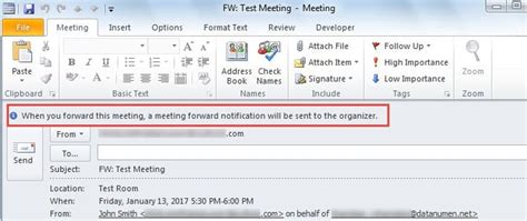 How To Automatically Forward Meeting Invites In Outlook