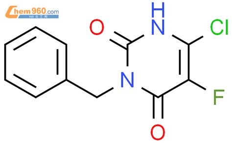 3 benzyl 6 chloro 5 fluoro 1H pyrimidine 2 4 dioneCAS号13593 34 5