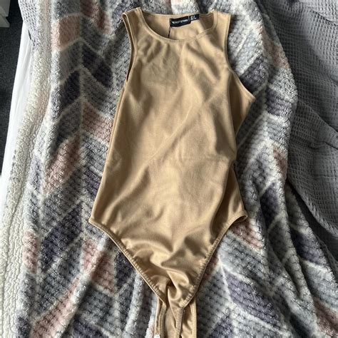 Nude Bodysuit Still Got The Tags On Never Worn Size Depop