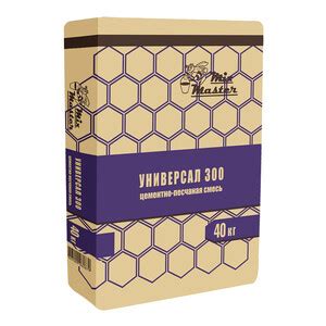 Смесь цементно-песчаная (ЦПС) М300 MixMaster Универсал 40 кг — купить в ...