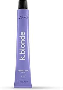 Lakmé K Blonde Toner Ammonia free Toning Cream Blonde Hair Sand Amazon ca Beauty