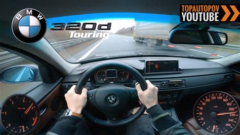 Bmw D E Touring Kw K Test Drive Pov Acceleration