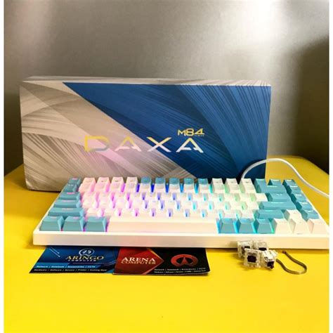 Jual Keyboard Rexus Gaming Wireless Mechanical Daxa M Ultimate White