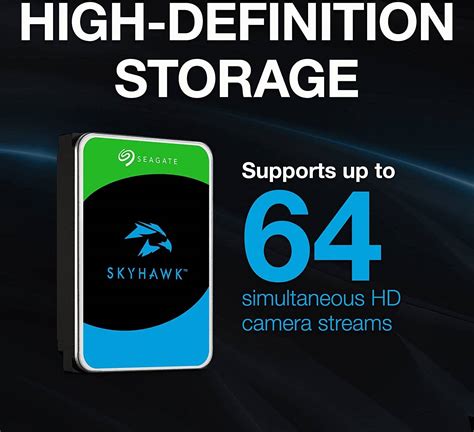 Seagate Skyhawk 6TB SATA 6.0Gb/s 3.5'' Internal Hard Drive, 256 MB ...