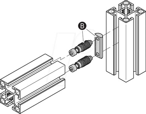 MS40 VERBUNI40: Universal connector 40+ 40 mm at reichelt elektronik
