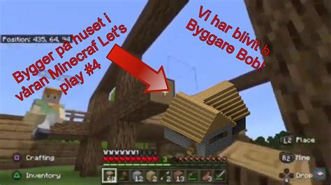 Bygger P Huset I V Ran Lets Play Minecraft Lets Play Nytt